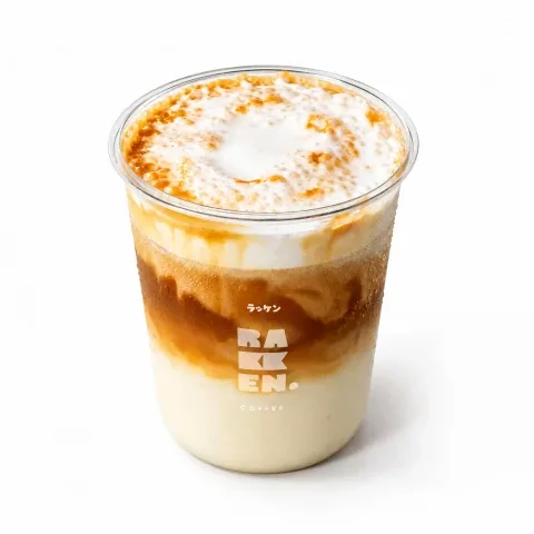 Peach Coffee Shakerato