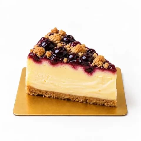 Blueberry Crumble Cheesecake