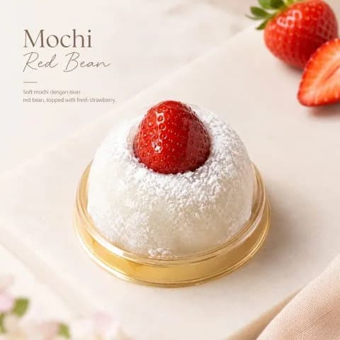 Red Bean Ichigo Mochi
